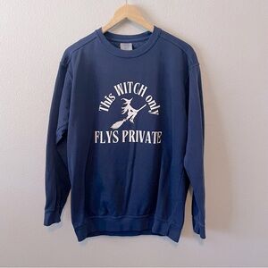 Comfort Colors Halloween Witch Sweatshirt